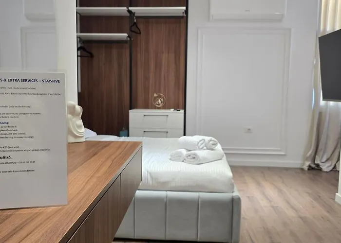 Stay-five Brand New 2 Modern In Center - Self Check-in Daire *